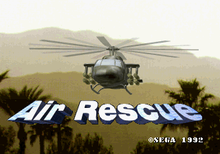 Air Rescue Title Screen